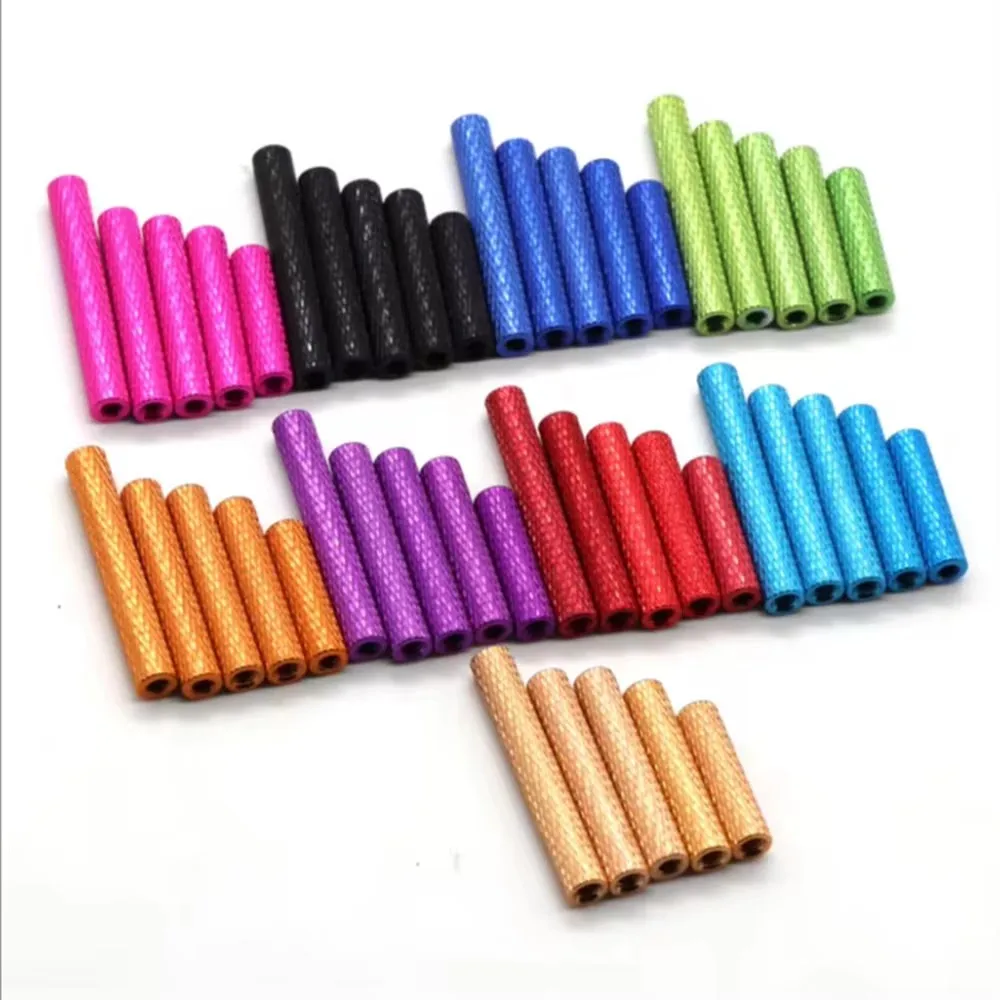 TZYDCP 5pcs  multi-axis aluminum column M3 *45/35/30/28/25/20/15/10 aluminum column outer pattern mesh non-slip