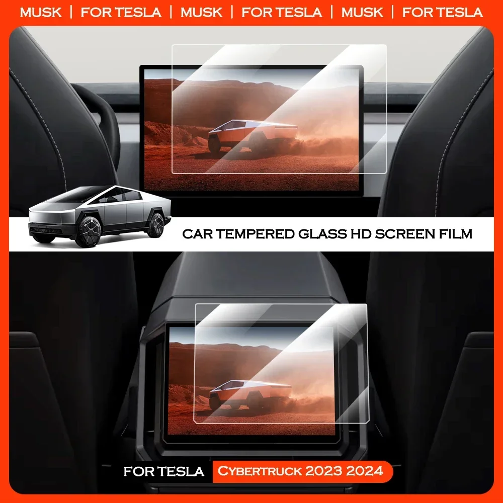 

Touch Screen Protector For Tesla Cybertruck 2024 2023 Center Control Screen Glass Film Tempered Glass Navigation Protection