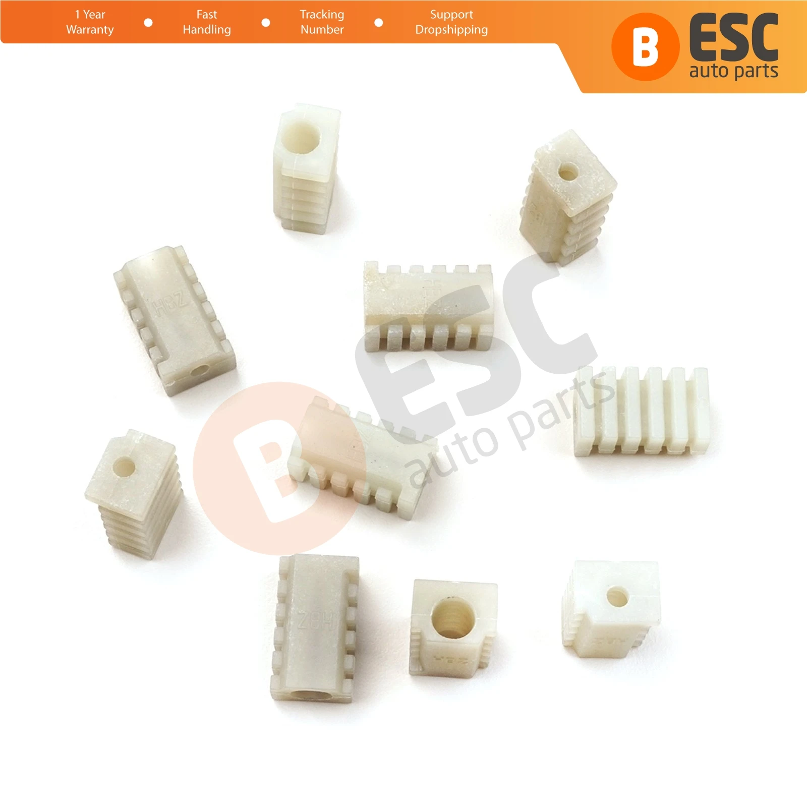 ESC Auto Parts ECP017 10 Pieces Cable End Rope Dowel for Window Regulator Winder Mechanism Type BCP017  Fast Handling