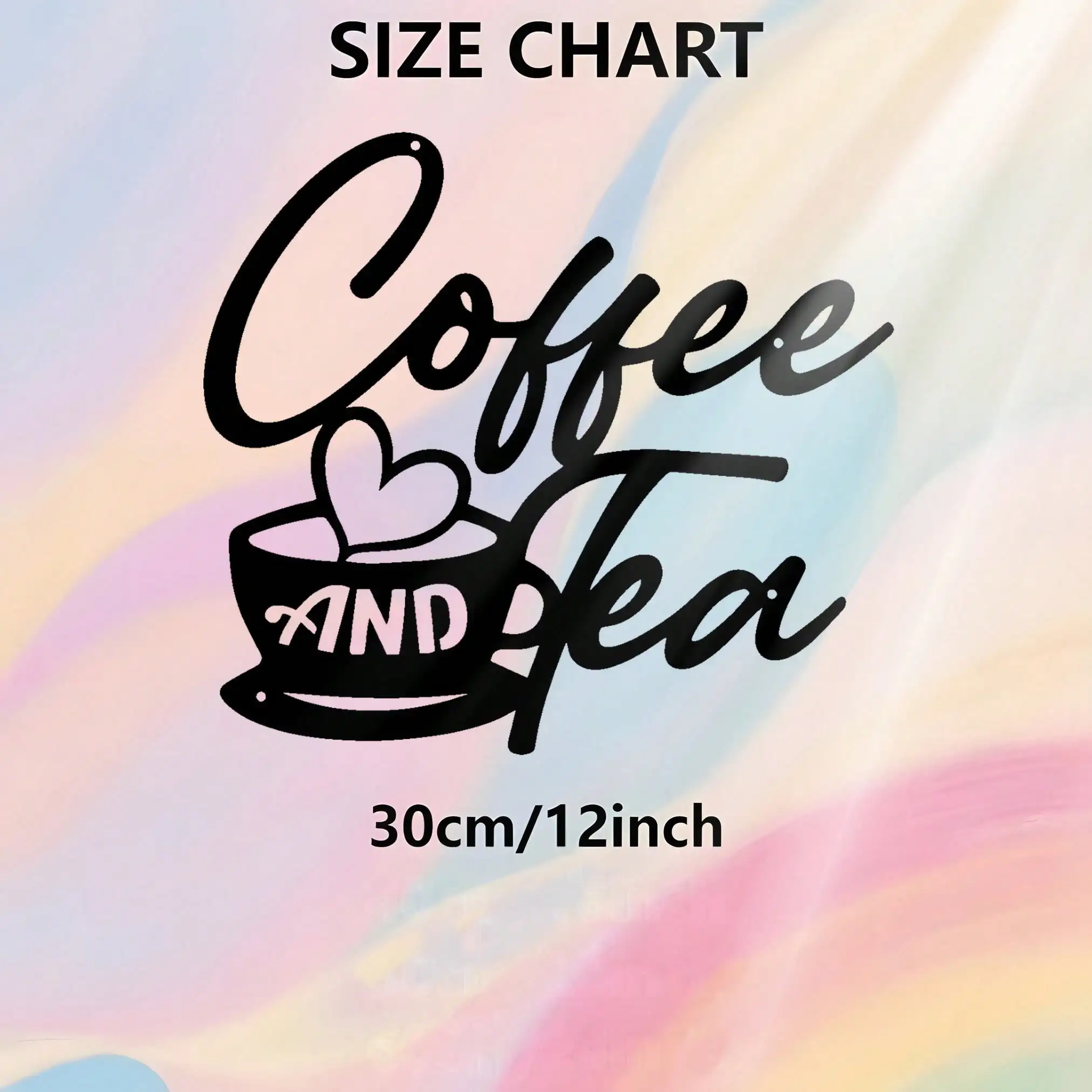 Vintage Metal Coffee Bar Sign - Rustic Wall Decor for Coffee Lovers, Perfect for Home and Cafes