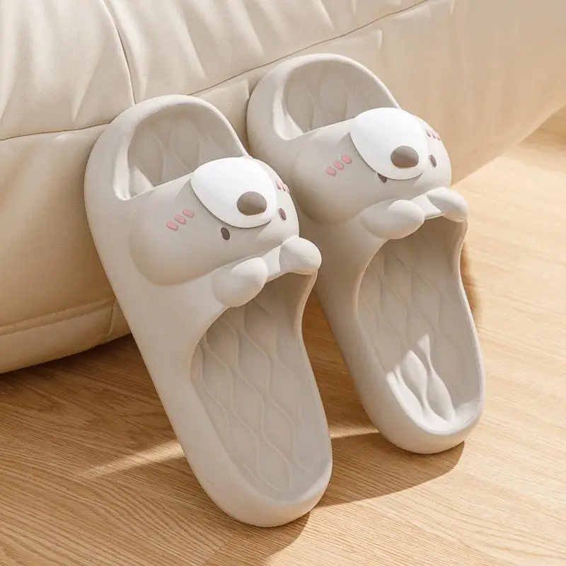 couples-cartoon-bear-eva-slippers-women's-indoor-home-thick-bottom-anti-slip-slippers-summer-new-style-comfortable-house-slip