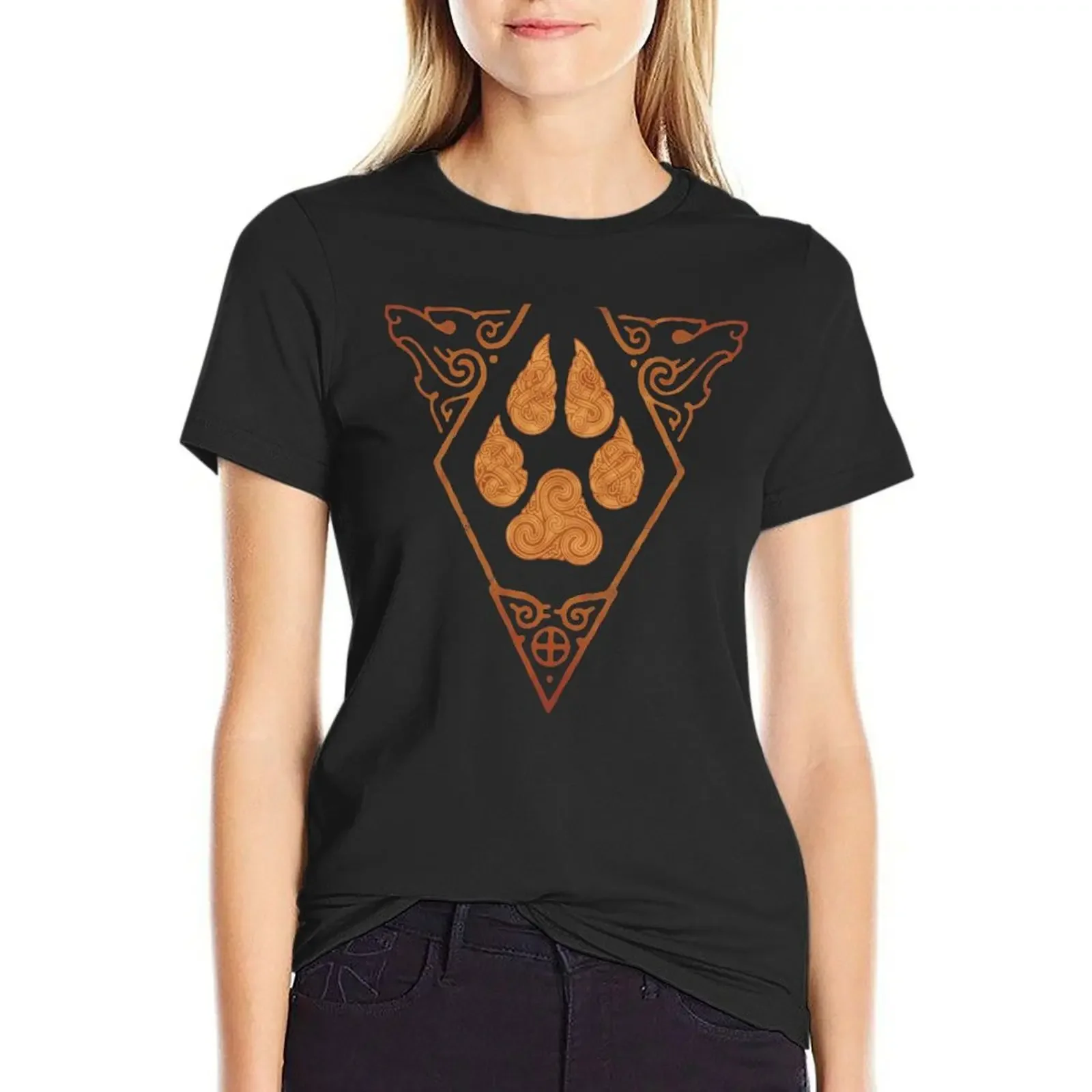 

WOLF'S STAMP T-Shirt Blouse tees customizeds lady clothes Woman clothes