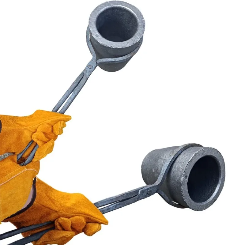 4-8 kg crucible pliers, household and commercial extended flat mouth clamp