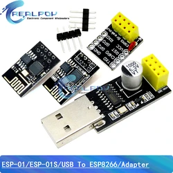 USB to ESP8266 WIFI module ESP-01 ESP-01S adapter board computer phone WIFI wireless communication microcontroller development