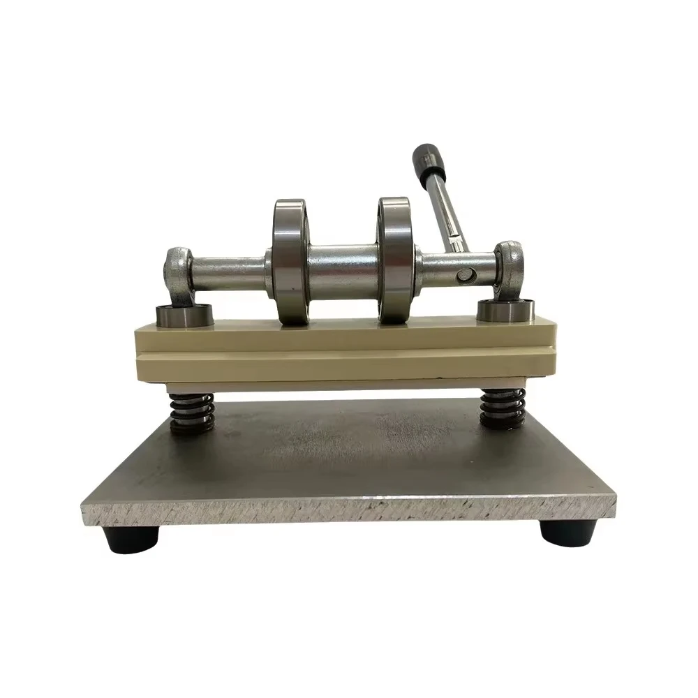 0.8T Manual Press Cutting Machine Portable Die Cutting Stamping Press for Leather PVC Paper Fabric Clicking Machine