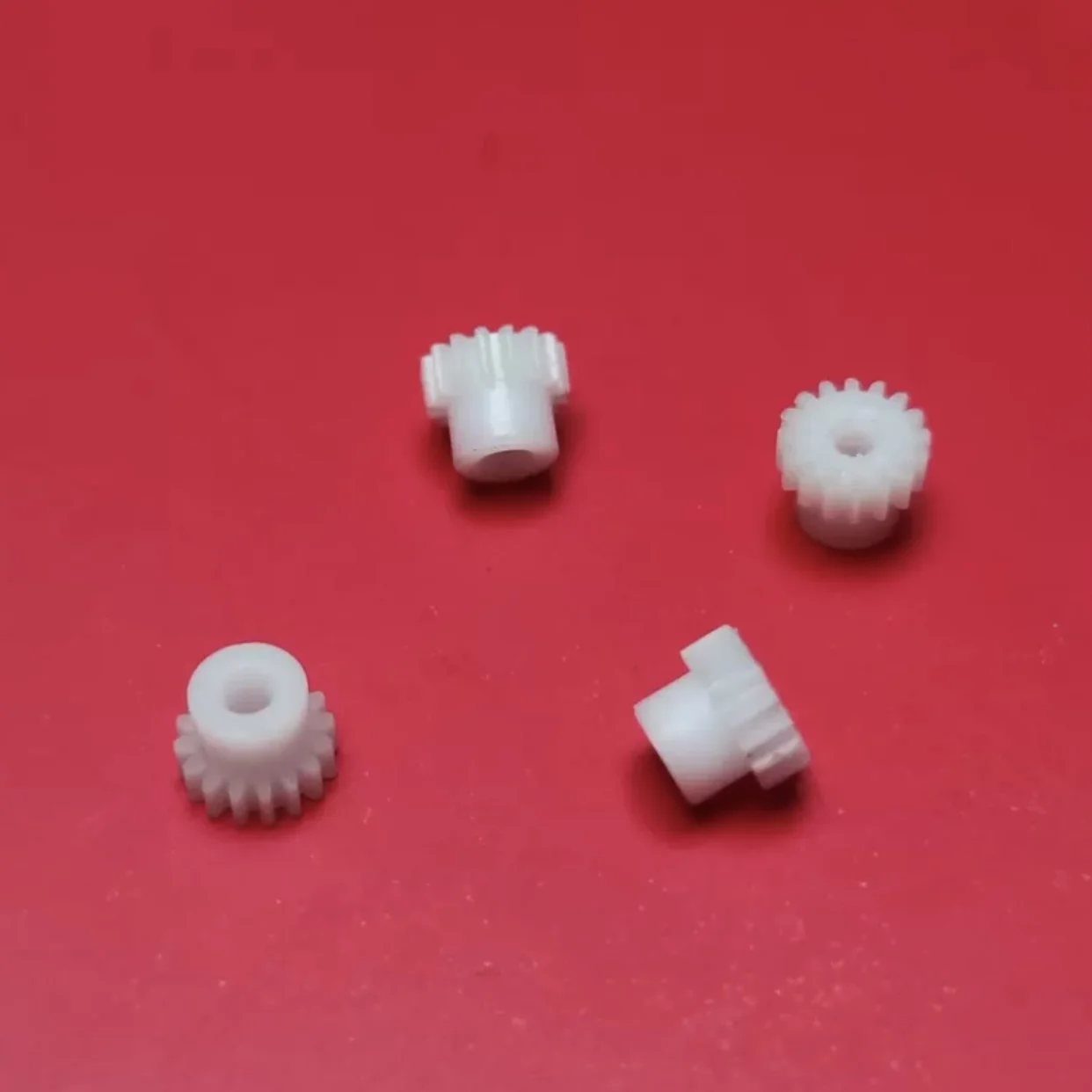 6MM 7MM Motor Spindle Plastic Gear 0.4M 13/16 Teeth 2MM DIY Model