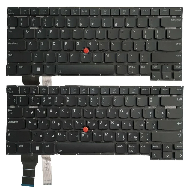 

Новая клавиатура с подсветкой для Lenovo ThinkPad T14s Gen 2 P1 GEN4 X1 Extreme Gen4 с английской/русской раскладкой и подсветкой