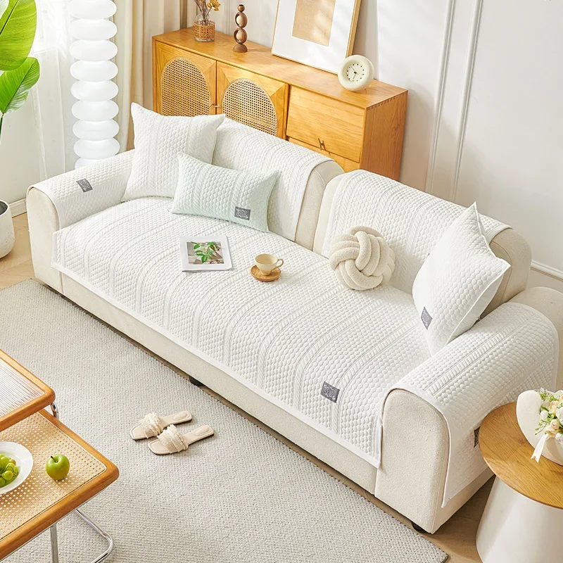 Summer Cold Feeling Sofa Cover Comfortable Cooling Mat Living Room Cushion Wear-resistant Quick-drying Non-slip Sofa Slipcover