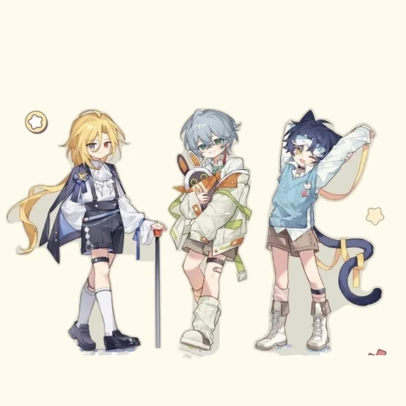 Zenless zona zero anime figura hugo vlad sábio brinquedo figuras mulher cosplay bonito ação suporte estatueta modelo boneca brinquedos presentes acrílicos