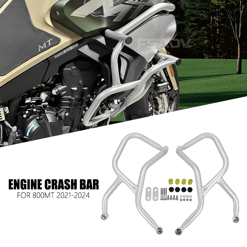 

800MT Frame Protection Bumper Engine Guard Highway Crash Bar Fit For CFMOTO 800 MT 2021 2022 2023 2024 Motorcycle Accessories