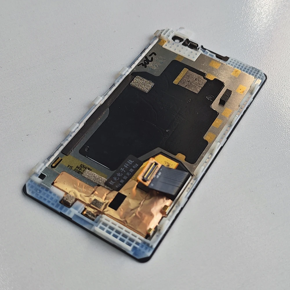Tela LCD Touch de 4.5 polegadas com Digitalizador e Aro para Nokia Lumia 1020 RM-875/RM-876/RM-877 - Peça de Reposição