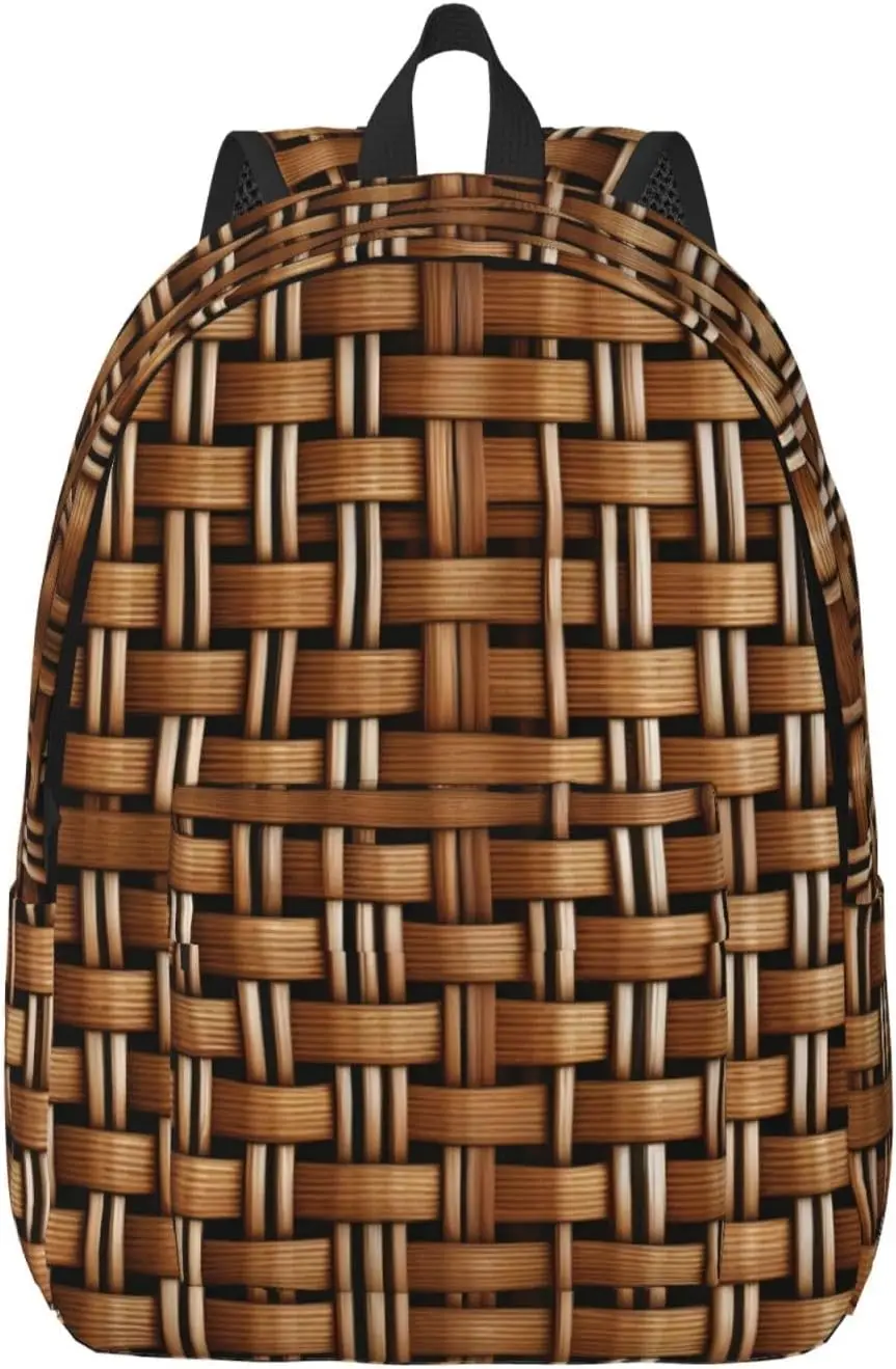 

Модный и легкий холщовый рюкзак Woven Grid, подходящий для повседневных путешествий, удобный для переноски в жизни.
