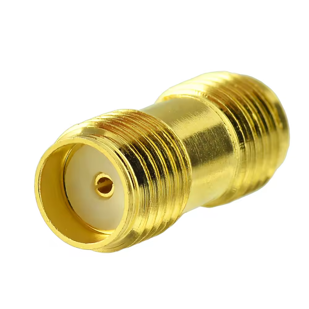 Superbat SMA hembra a Jack conexión recta conector adaptador Coaxial RF para equipos electrónicos