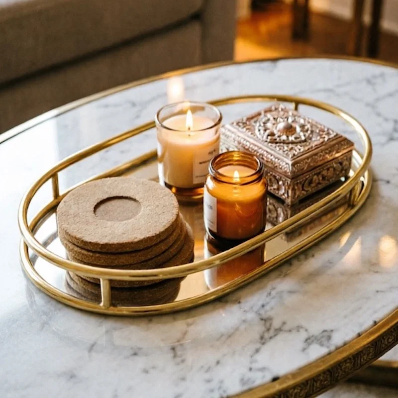How to Style an Oval Coffee Table: A Guide to Flow, Balance, and Elegance
