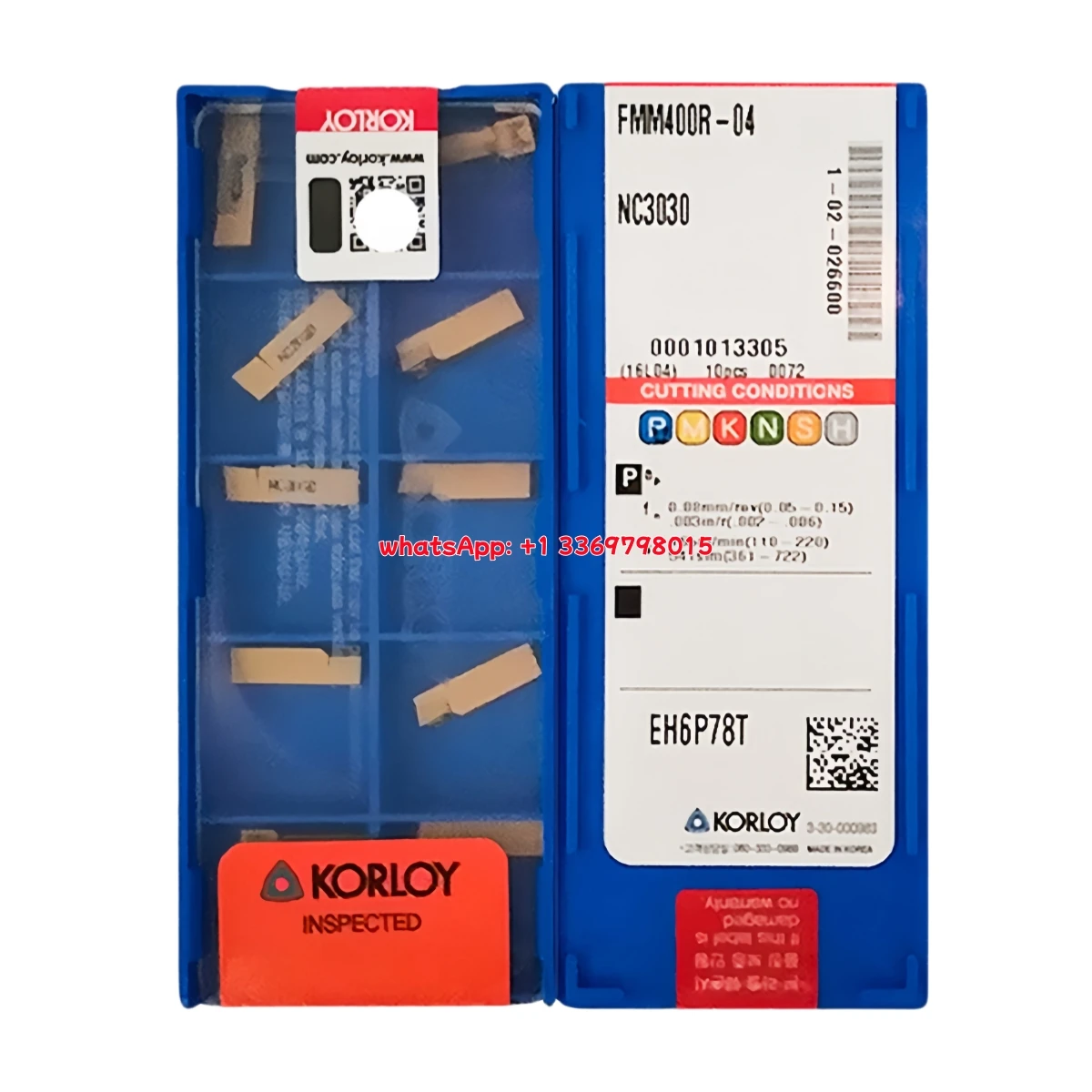 

100% Original FMM FMM300R FMM400R FMM500R -03 R03 04 NC3030 PC8110 NC3030 Groove Insert