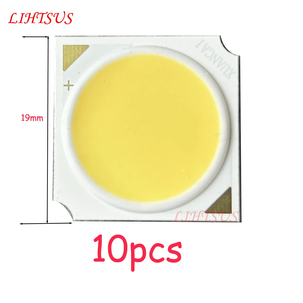 

10pcs 10 12 15 20 30 48W High CRI90 COB LED Light-Emitting Diode Bridgelux Chip 1919 LED Ra90 Led Cob LED Bulb Led Track Light