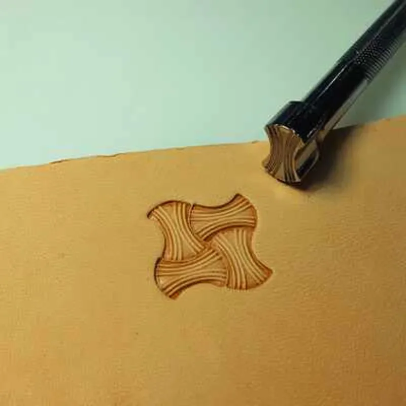 

1 Piece Rope pattern Leather Carving Printing Tool Stainless steel Materials For Handcrafted Seals