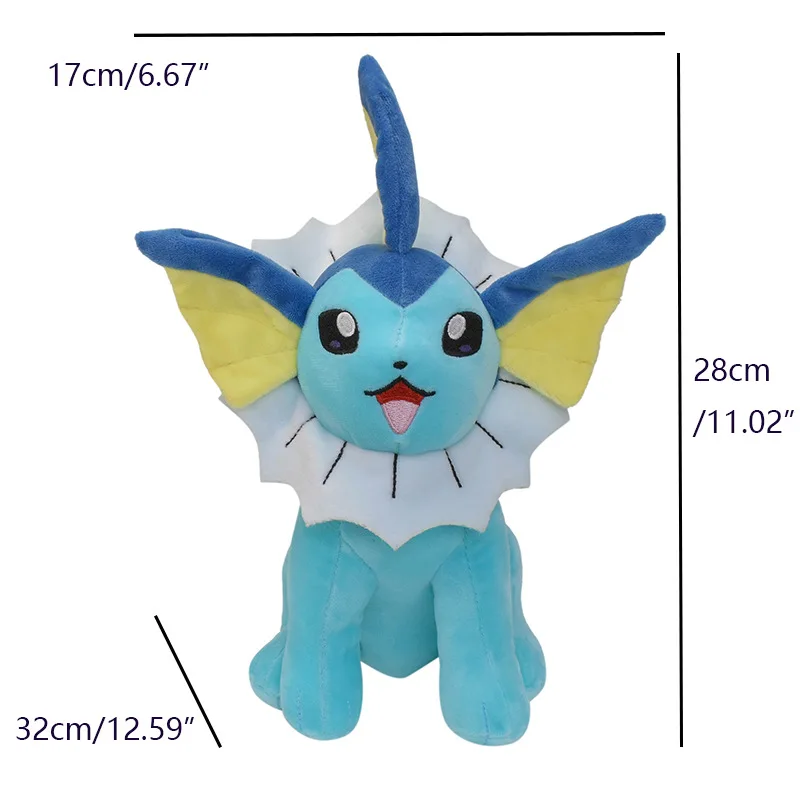 Pokemon Eevee Collection Plush Flareon Vaporeon Stuffed Doll Anime Espeon Umbreon Glaceon Leafeon Sylveon Toys hobbis Kid Gift