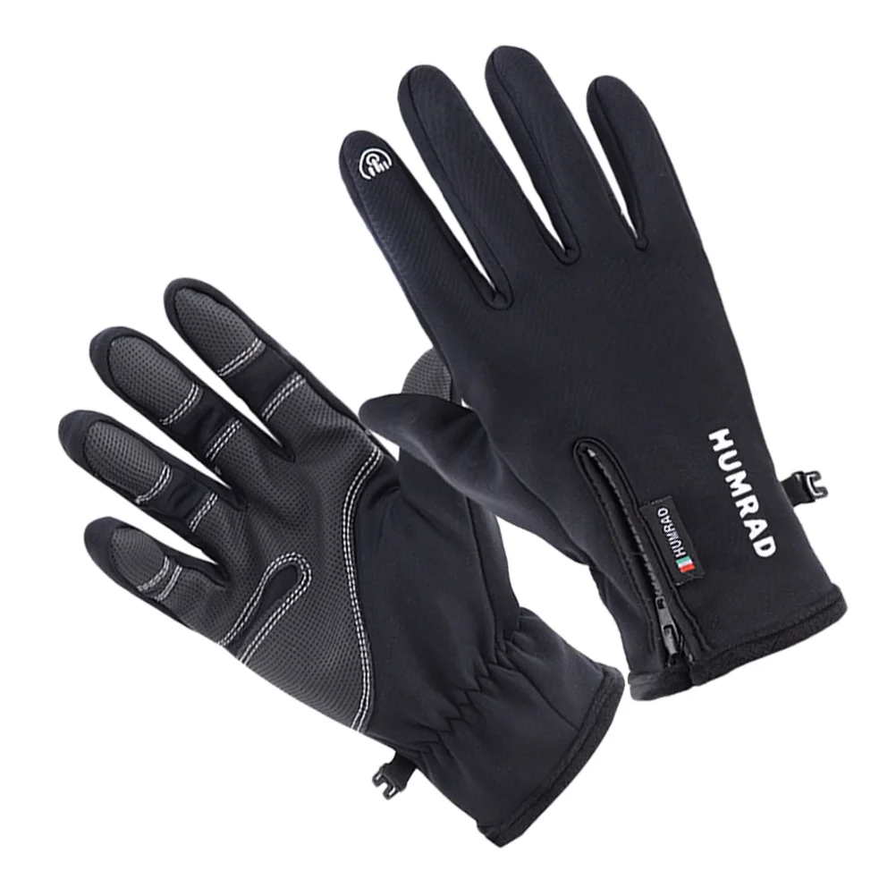 

Sensitive Touch Screen Cycling Gloves Waterproof Windproof Polar Fleece Non Slip Universal Men Skiing Winter Gloves