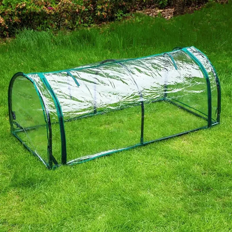 

Transparent Garden Warmer Cover Vegetable Flower and Plant Insulated Warming Shed Greenhouse Warming Sunroom Rainproof Cover New