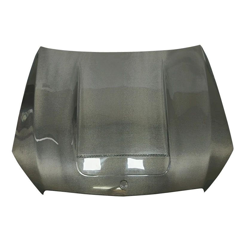 High-end Custom Body Kit For Old-to-New ConversionNew PD Style W205 C63 C200 C250 C300 Carbon Fiber Screw-On Hood With Screws Fo
