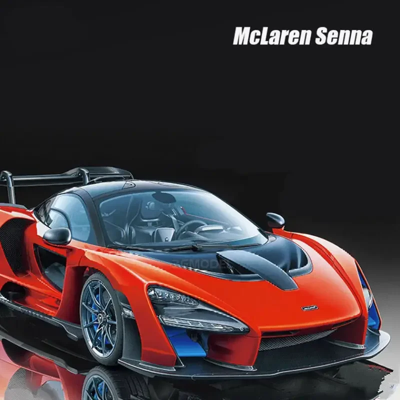 1/32 McLaren Senna Alloy Sports Car Model Diecasts Metal Toy SuperCar Model Simulation Sound And Light Collection Kids Toys Gift