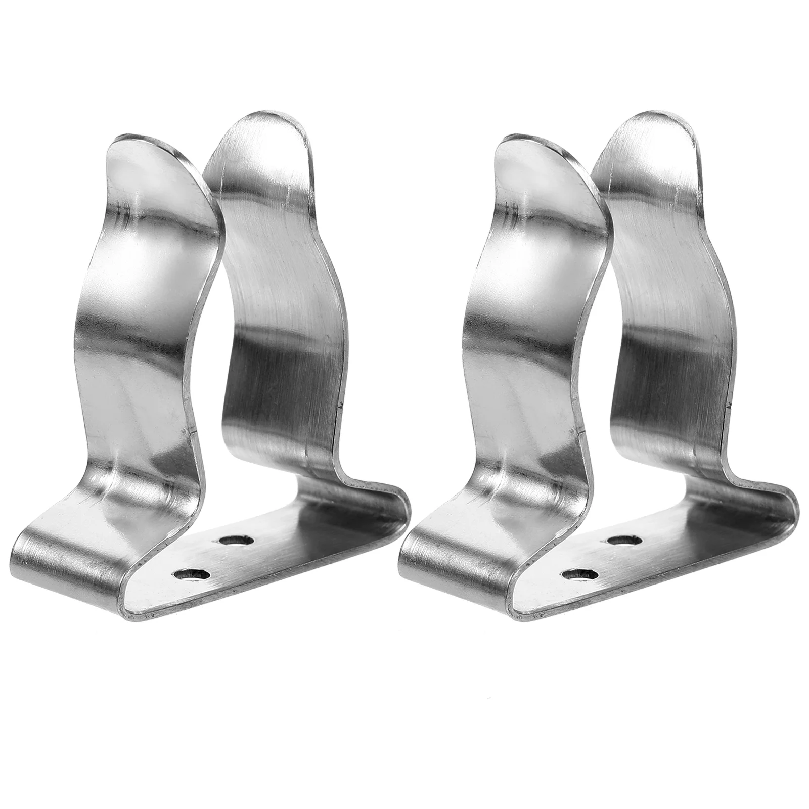 

2 Pcs Paddle Fixing Fixture Kayak Clips Accessories Holder Boat Clamp Deck Universal