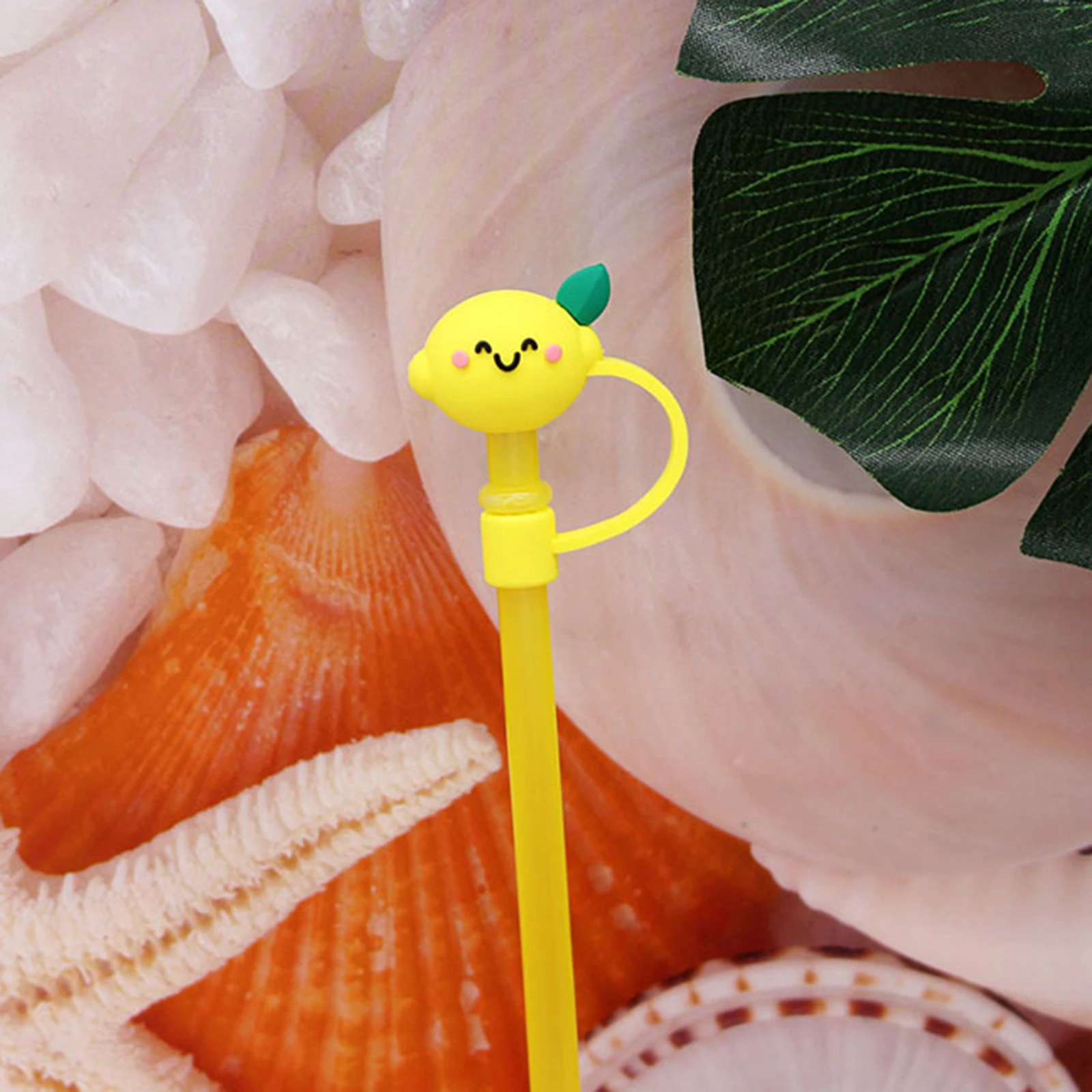 

8 Pcs Silicone Straw Cover Watermelon Decoration Protector Tips Plug Child Caps Cute Reusable Lightweight Storage Dustproof