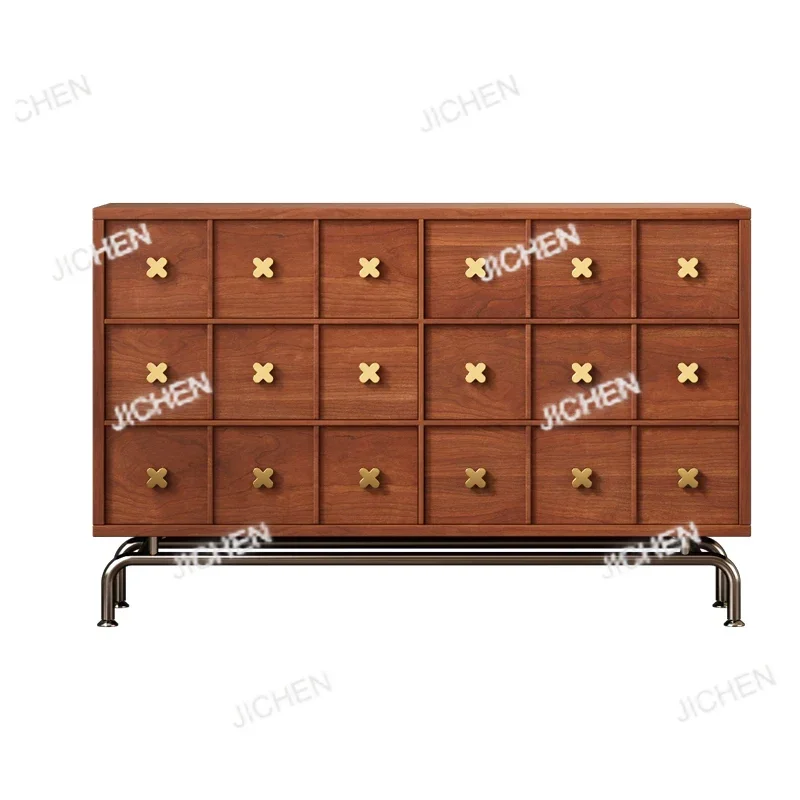 

Шкафы для гостиной в деревенском стиле на заказ, классические угловые шкафы для хранения ящиков, деревянные сборные шкафы Gabinete De Almacenamiento Home