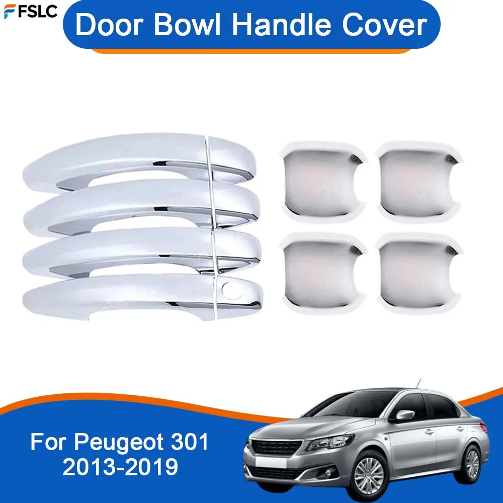 

Накладки на ручки дверей из карбонового волокна (серебро) для Peugeot 301 2013-2019: Аксессуары для тюнинга и модификации автомобиля