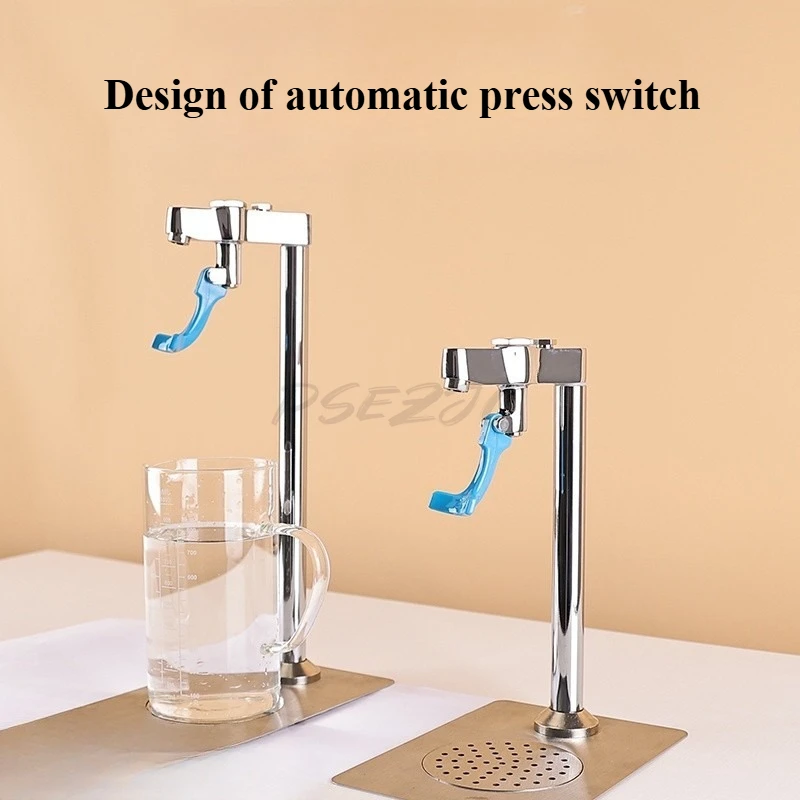 Robinet à tasse poussoir, ustensile à café, comptoir de barre d'eau, boisson directe, robinet intégré, purificateur d'eau, distributeur de tasse poussoir