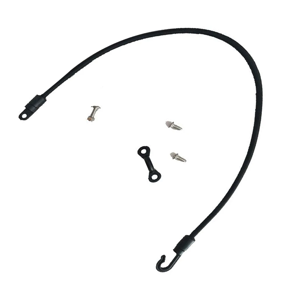 

4 Sets Kayak Hooks Deck Elastic Mount Connectors Boat Holders Fishing Rod Rack Straps Gunwale Mount Non Corrosive Hooks Molded