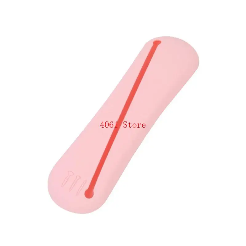 

Дорожный силиконовый косметический держатель для кистей, портативные кисти для макияжа, подарок для женщин