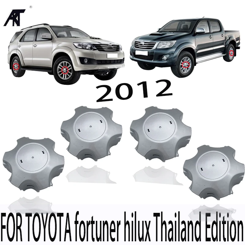 

Set of 10pcs Wheel Center Cap for Toyota fortuner hilux 2012 Hub cover thailand Edition 4260B-0K080