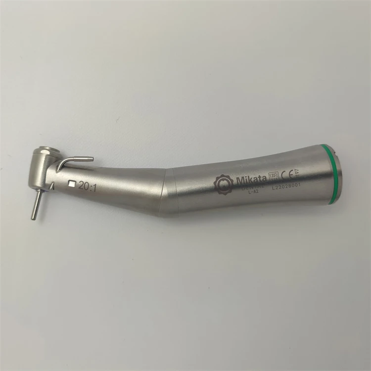 L-A2 20-1 External channel Contra Angle Dent al low speed handpiece Quick Connect