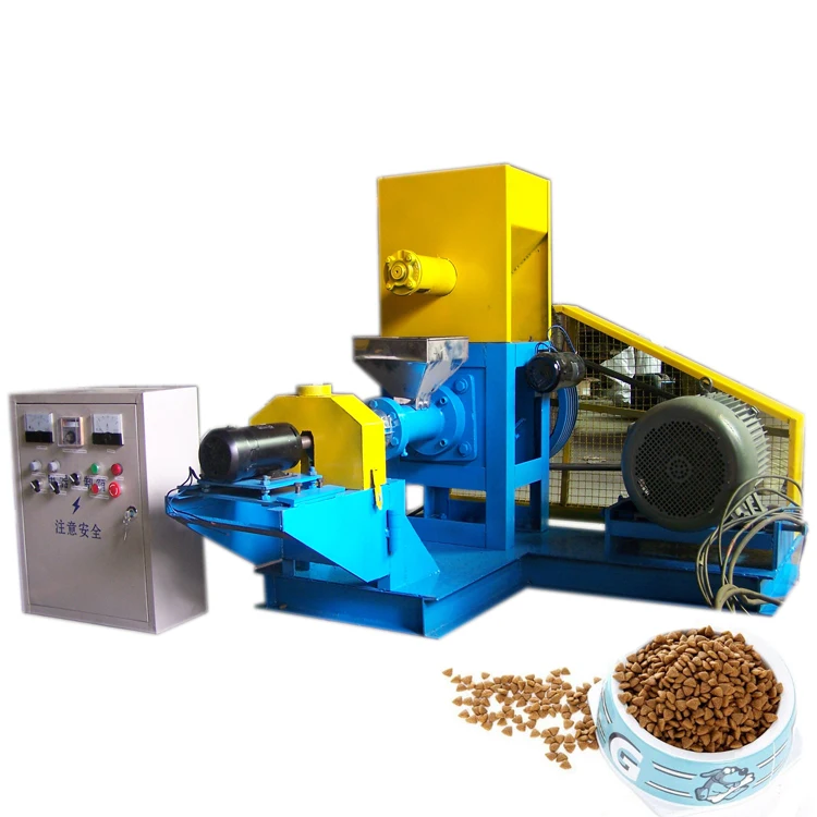 High Capacity Dog Floating Fish Feed Processing Machinery Feed Pellet Making Machine