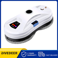 DIVEDEER Automatic Intelligent Watering Window Cleaner Machine Scrubbing Glass Electric Household High-rise Window Cleaner Robot