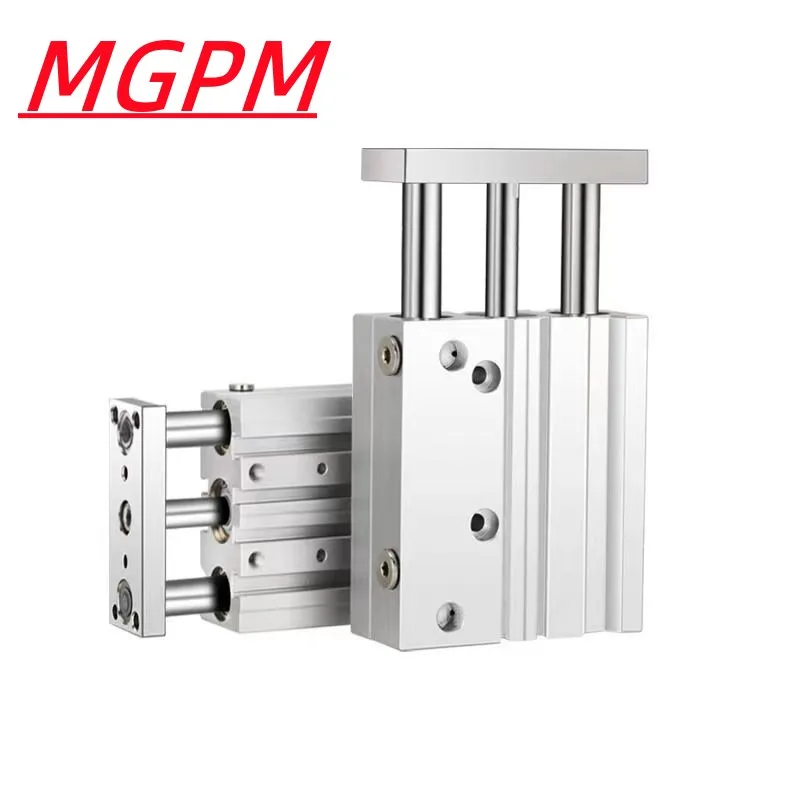 Three axis and three rod cylinder with guide rod MGPM12/16X20X25/32/40/50/63-30 * 60X100X125Z