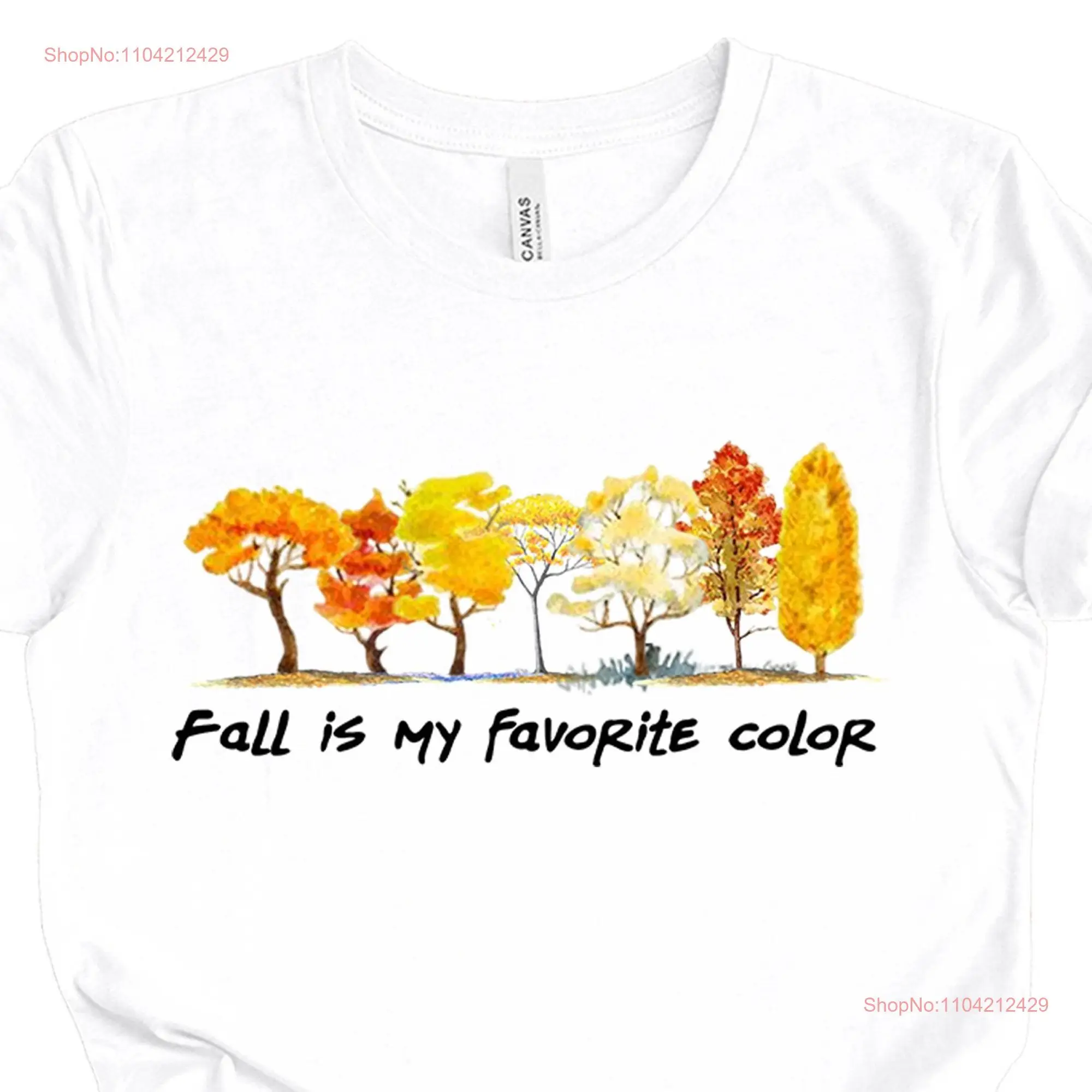 Comfort Colors Fall Tree T Shirt Autumn Thanksgiving Trendy Women's Bestseller long or short sleeves