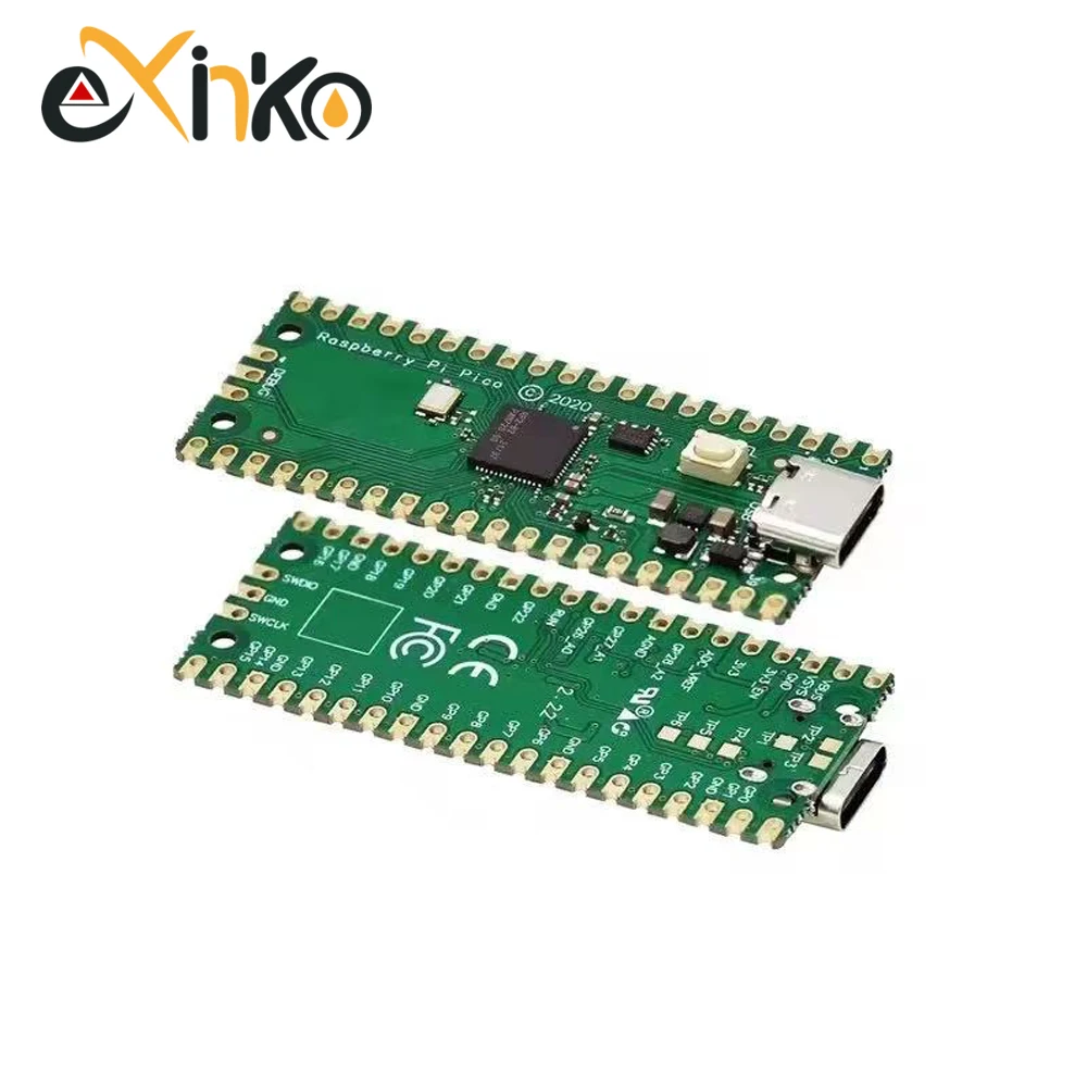 1-10 sztuk Raspberry Pi Pico Board RP2040 dwurdzeniowy 264KB ARM mikrokomputery o niskim poborze mocy wysokowydajny procesor Cortex-M0 + TYPE-C — zdjęcie produktu 5