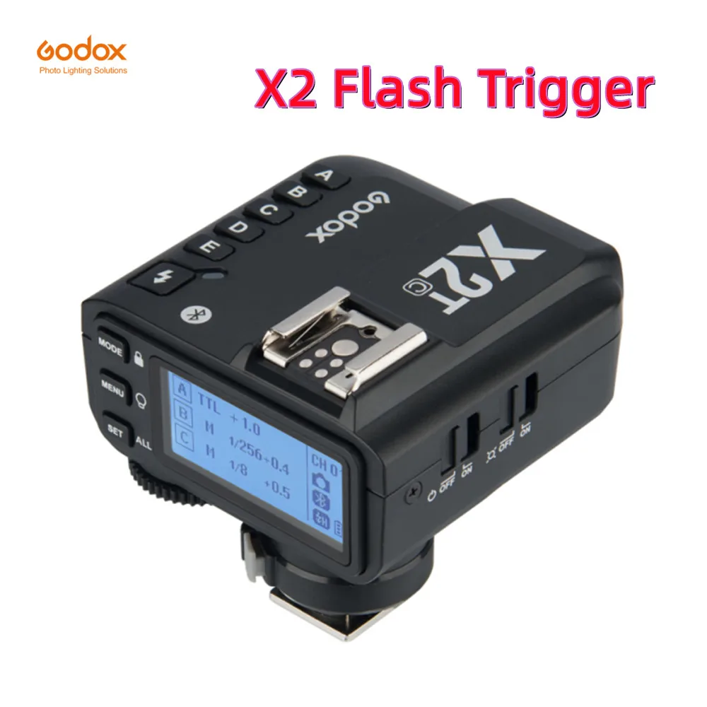 

Godox X2 TTL Wireless Flash Trigger Transmitter for Canon Nikon Sony Fuji Olympus