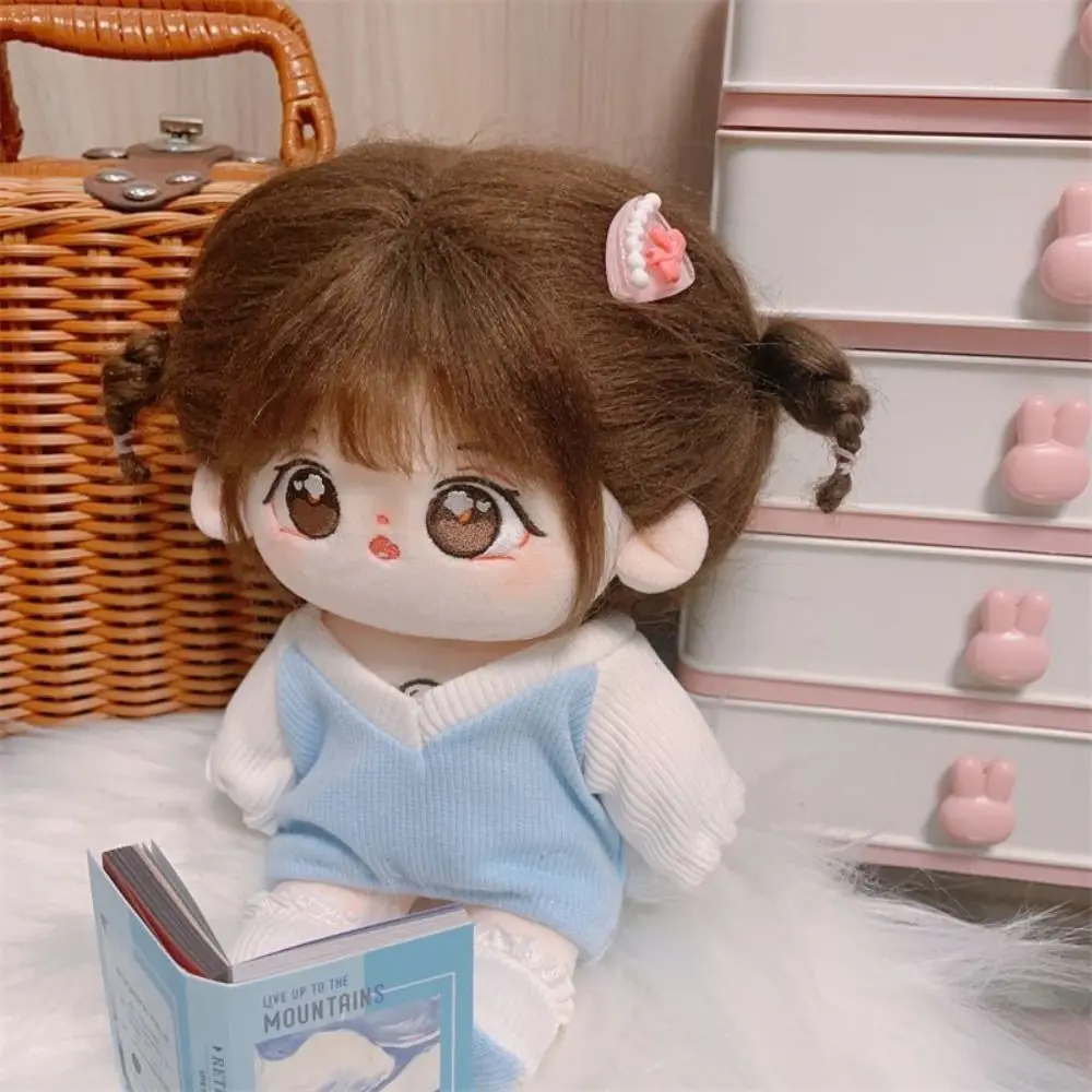 

Vest Cotton Doll Clothes T-shirt Outfit No Attribute Doll Clothes Kawaii Shorts Plush Doll Clothes Children's Gift