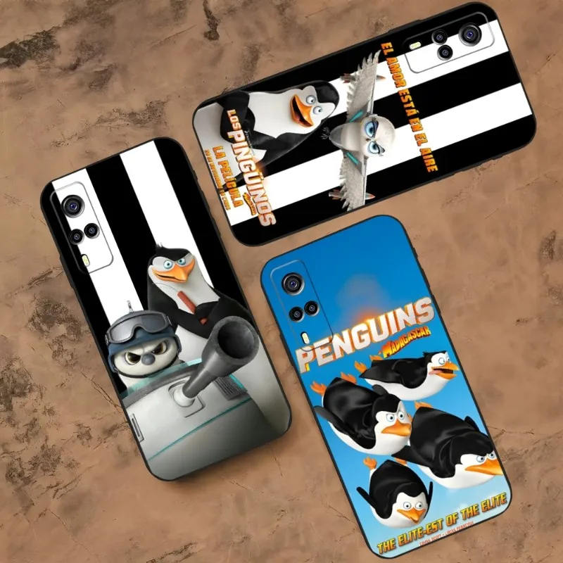 The Penguins Of Madagascar Phone Case For VIVO Y31 IQOO U5 U5x 9 V21e V23 Y31s Y73 Y33s Y21 Y76 Y15s T1 X60 X70 X80 Pro Plus