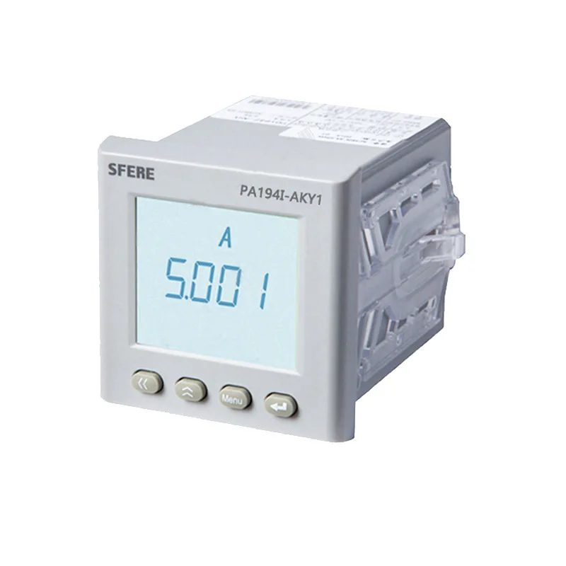 Jiangsu SFERE PA194I-AKY1 Intelligent LCD Display AC Single-phase Ammeter