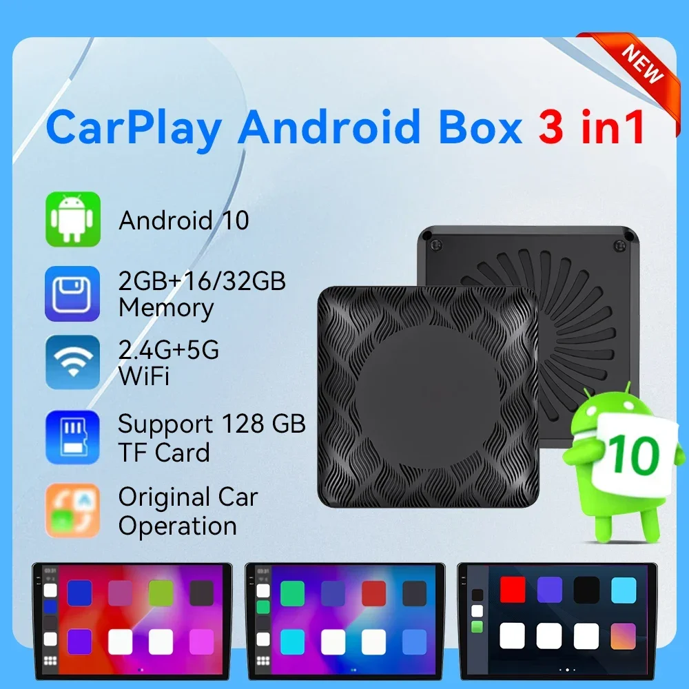 TrolinkTek Wireless CarPlay Dongle No app required Low power consumption In-car entertainment Factory CarPlay upgrade Dual-band