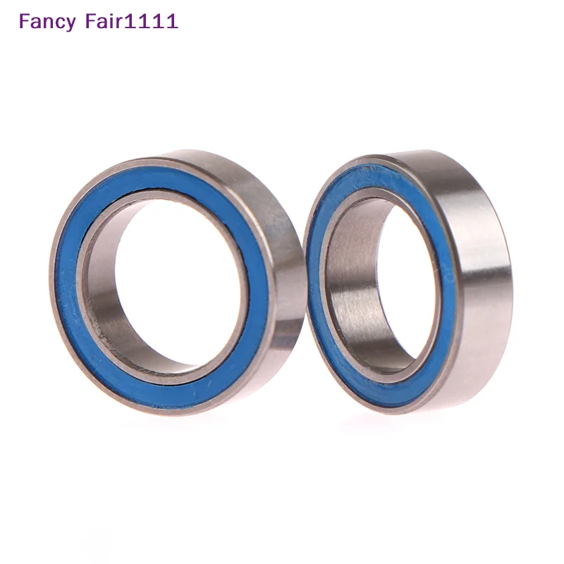 

New 2Pcs 6700 2RS 10X15X4mm Motor Level Blue Rubber Seals Bearing Model Bearing Motor Bearing