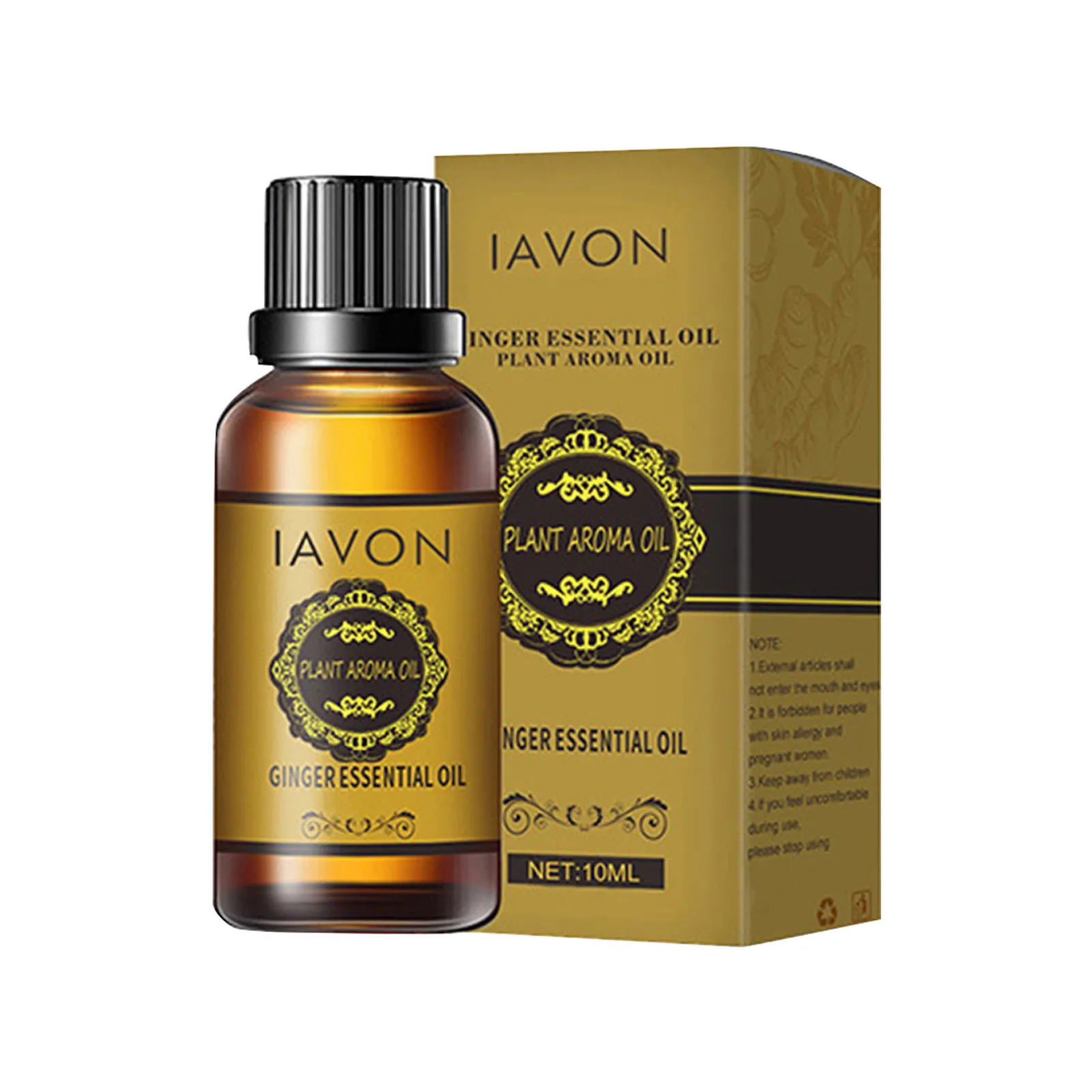 10ml Ginger Aromatic Massage Oil  Body Massage Essential Oil Scraping Open Back Pass Meridian Fever Beauty Salon SPA Supplies