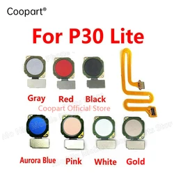 For Huawei P30 Lite Touch ID Fingerprint Sensor Scanner Connector Home Return Button Key Flex Cable