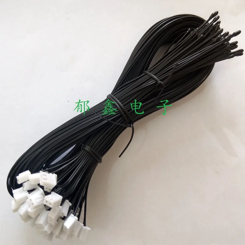 MF52 Epoxy Type 10K 1% 3435 + 3950 NTC Thermistor Temperature Sensor 28# Parallel Line 0.5m