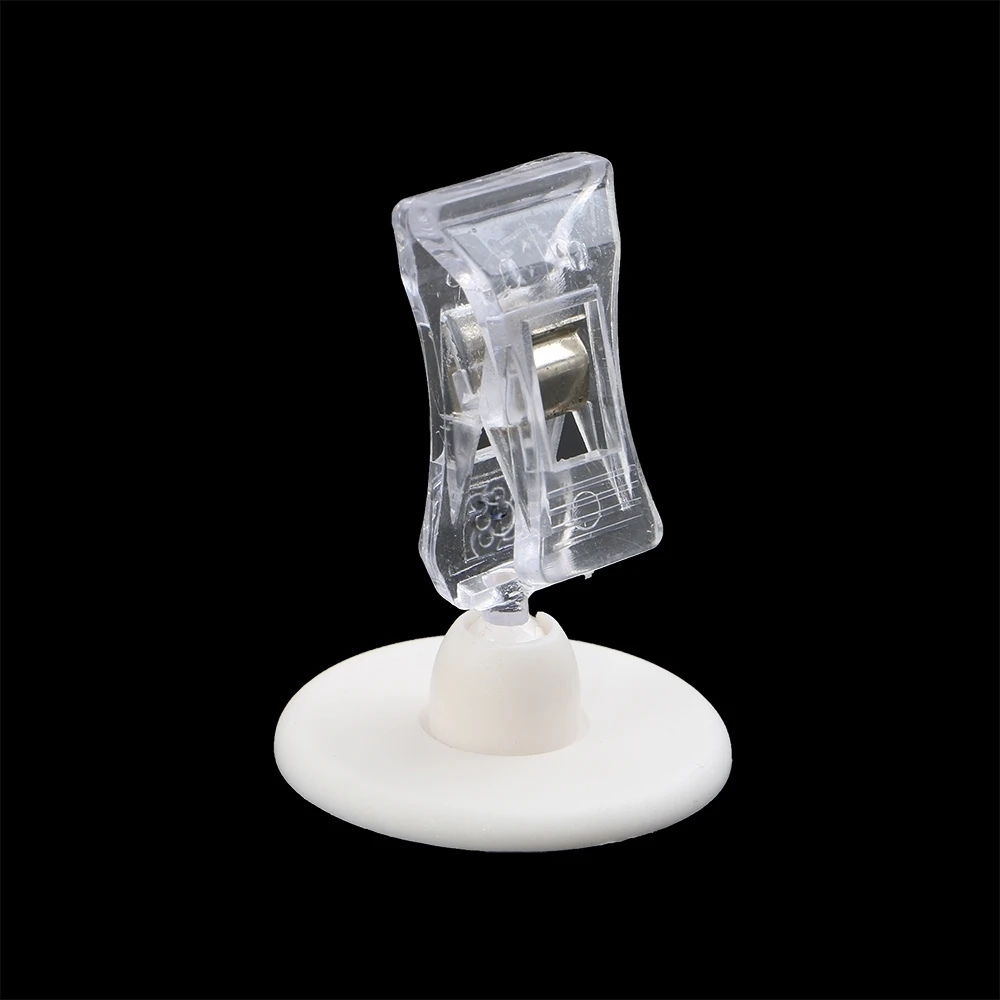 Store Supermarket Pop Sticky Advertising Funny Holder Card Business Desk Card Picture Note Label Holder Stand Display Clip Rack